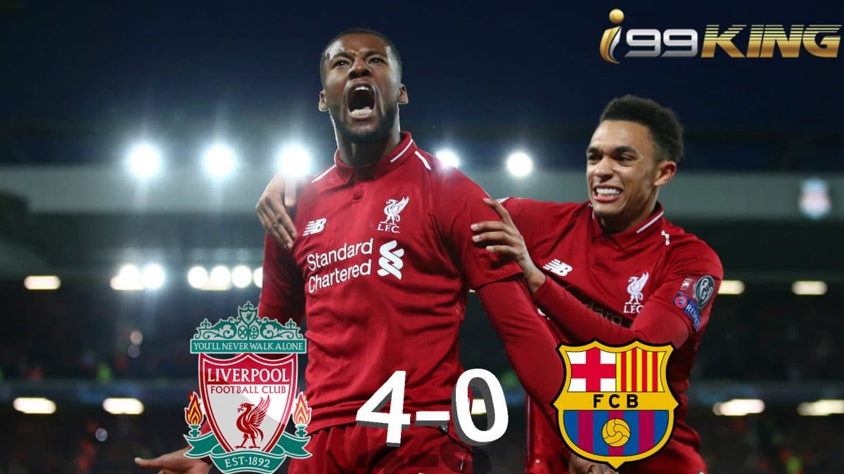 ลิเวอร์พูล ถล่ม บาร์เซโลน่า 4-0 เว็บกีฬาออนไลน์